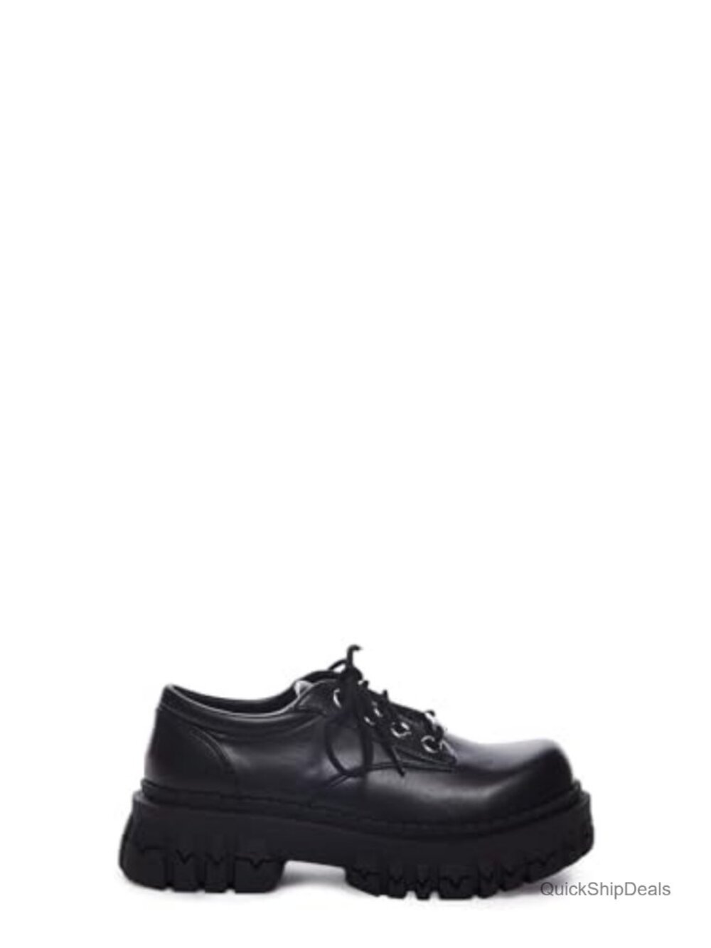 Dolls Kill Teen Craft Oxford Shoes Vegan Leather Chunky Platform Lace-Up